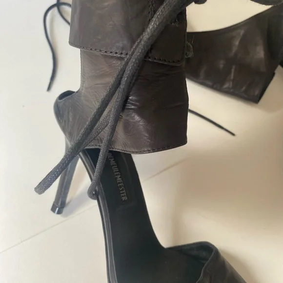 Vintage Ann Demeulemeester cuff shoes